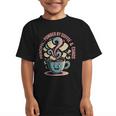 Powered By Coffee Principal Appreciation Back To School Graphic Kid T-Shirt