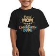 Proud Mom Of The Kindergarten Dude Back To School Graphic Kid T-Shirt Proud Mom Of The Kindergarten Dude Back To School Graphic Kid T-Shirt