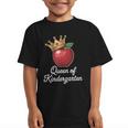 Queen Of Kindergarten Graduation Back To School Girl Graphic Kid T-Shirt Queen Of Kindergarten Graduation Back To School Girl Graphic Kid T-Shirt