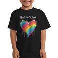 Rainbow Pencil Heart Back To School Creative Graphic Kid T-Shirt Rainbow Pencil Heart Back To School Creative Graphic Kid T-Shirt