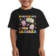 Readers Are Leaders Book Lover Back To School Groovy Girls Graphic Kid T-Shirt Readers Are Leaders Book Lover Back To School Groovy Girls Graphic Kid T-Shirt