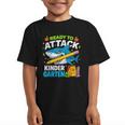 Ready To Attack Kindergarten Shark Back To School Kids Graphic Kid T-Shirt Ready To Attack Kindergarten Shark Back To School Kids Graphic Kid T-Shirt