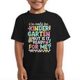 Ready For Kindergarten But Is It Ready For Me Back To School Graphic Kid T-Shirt
