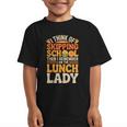 Remember I'm The Lunch Lady Back To School Cafeteria Worker Graphic Kid T-Shirt