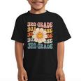 Retro 3rd Grade Daisy Colorful Back To School Third Grade Graphic Kid T-Shirt Retro 3rd Grade Daisy Colorful Back To School Third Grade Graphic Kid T-Shirt