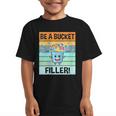 Retro Be A Bucket Filler Shirt Back To School Shirt Graphic Kid T-Shirt Retro Be A Bucket Filler Shirt Back To School Shirt Graphic Kid T-Shirt