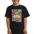 Retro Groovy Kinder Garten Vibes Smile Team Back To School Graphic Kid T-Shirt Retro Groovy Kinder Garten Vibes Smile Team Back To School Graphic Kid T-Shirt