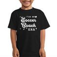 Retro In My Soccer Coach Era Back To School Graphic Kid T-Shirt