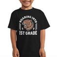 Roaring Into 1st Grade Roaring Tiger Back To School Boy Girl Graphic Kid T-Shirt Roaring Into 1st Grade Roaring Tiger Back To School Boy Girl Graphic Kid T-Shirt