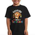 Roaring Into First Grade Lion 1st Grade Back To School Graphic Kid T-Shirt