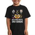 Rock Scissor Paper Nothing Beats 3rd Grade Back To School Graphic Kid T-Shirt Rock Scissor Paper Nothing Beats 3rd Grade Back To School Graphic Kid T-Shirt
