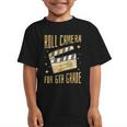 Roll Camera For 6th Grade Movie Lover Back To School Graphic Kid T-Shirt Roll Camera For 6th Grade Movie Lover Back To School Graphic Kid T-Shirt