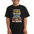 Rollin Crush Dinosaur Monster Truck Back To School 1st Grade Graphic Kid T-Shirt Rollin Crush Dinosaur Monster Truck Back To School 1st Grade Graphic Kid T-Shirt