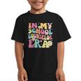 In My School Counselor Era Retro Back To School Counseling Graphic Kid T-Shirt In My School Counselor Era Retro Back To School Counseling Graphic Kid T-Shirt