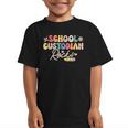 School Custodian Rocks Shirt Back To School Groovy Graphic Kid T-Shirt School Custodian Rocks Shirt Back To School Groovy Graphic Kid T-Shirt