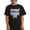 Second Grade Coquette Bow Pencil First Day Back To School Graphic Kid T-Shirt Second Grade Coquette Bow Pencil First Day Back To School Graphic Kid T-Shirt