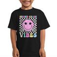 Second Grade Vibes Groovy Back To School 2nd Grade Girls Kid Graphic Kid T-Shirt Second Grade Vibes Groovy Back To School 2nd Grade Girls Kid Graphic Kid T-Shirt