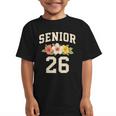 Senior Class Of 2026 Hibiscus Floral Girls Back To School Graphic Kid T-Shirt Senior Class Of 2026 Hibiscus Floral Girls Back To School Graphic Kid T-Shirt