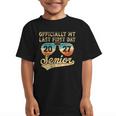 Senior Class Of 2027 Back To School Last First Day Of School Graphic Kid T-Shirt Senior Class Of 2027 Back To School Last First Day Of School Graphic Kid T-Shirt