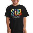Sub Squad For Work Tie Dye Back To School Appreciation Day Graphic Kid T-Shirt Sub Squad For Work Tie Dye Back To School Appreciation Day Graphic Kid T-Shirt