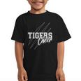 Tigers Cheer Back To School Cheerleading Team Spirit Graphic Kid T-Shirt Tigers Cheer Back To School Cheerleading Team Spirit Graphic Kid T-Shirt