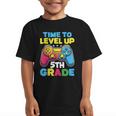 Time To Level Up 5th Grade Video Gamer Kids Back To School Graphic Kid T-Shirt