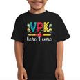 VPK Here I Come VPK Back To School VPK First Day Of VPK Graphic Kid T-Shirt