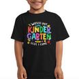 Watch Out Kindergarten Here I Come Kinder Back To School Kid Graphic Kid T-Shirt