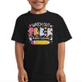 Watch Out Pre-K Here I Come Back To School Boy Girl Kids Graphic Kid T-Shirt