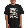 Women's Helping Little Minds Grow Back To School Apparel Graphic Kid T-Shirt Women's Helping Little Minds Grow Back To School Apparel Graphic Kid T-Shirt