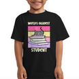 World's Okayest Student Fun Back To School & New Term Graphic Kid T-Shirt World's Okayest Student Fun Back To School & New Term Graphic Kid T-Shirt
