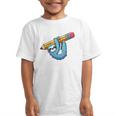 Back To School Seventh Grade Sloth Hanging Out In 7th Grade Performance Graphic Kid T-Shirt
