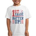 Baseball 1st Grade Back To School 1st Grade Batter Up Graphic Kid T-Shirt Baseball 1st Grade Back To School 1st Grade Batter Up Graphic Kid T-Shirt