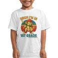 Bruh I’m In 1st Grade Italian Brainrot Meme Back To School Premium Tri-Blend Graphic Kid T-Shirt