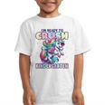 Crush Kindergarten Girls Back To School Unicorn First Day Graphic Kid T-Shirt