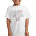 Cute Preppy Back To School Floral Kindergarten For Girls Graphic Kid T-Shirt Cute Preppy Back To School Floral Kindergarten For Girls Graphic Kid T-Shirt