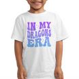 In My Dragons Era Back To School Spirit Game Retro Groovy Graphic Kid T-Shirt In My Dragons Era Back To School Spirit Game Retro Groovy Graphic Kid T-Shirt