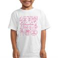 Educator Love Inspire Teach Pink Bow Back To School Graphic Kid T-Shirt Educator Love Inspire Teach Pink Bow Back To School Graphic Kid T-Shirt