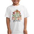 Groovy Fifth Grade Wildflowers Back To School 5th Grade Graphic Kid T-Shirt Groovy Fifth Grade Wildflowers Back To School 5th Grade Graphic Kid T-Shirt