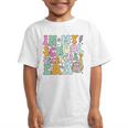 Groovy In My School Secretary Era Back To School Graphic Kid T-Shirt Groovy In My School Secretary Era Back To School Graphic Kid T-Shirt