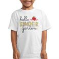 Hello Kindergarten Back To School Cute First Day Kids School Graphic Kid T-Shirt Hello Kindergarten Back To School Cute First Day Kids School Graphic Kid T-Shirt