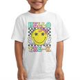 Hello Pre-K Coquette Bow Back To School Preschool Girl Graphic Kid T-Shirt