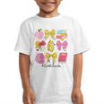 Hello Sixth 6th Grade Back To School Coquette Bow Girls Graphic Kid T-Shirt Hello Sixth 6th Grade Back To School Coquette Bow Girls Graphic Kid T-Shirt