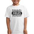 Leopard Bobcats School Spirit Fan Team Back To School Graphic Kid T-Shirt Leopard Bobcats School Spirit Fan Team Back To School Graphic Kid T-Shirt