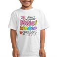 Little Miss Kindergarten Back To School Cute Kinder Girls Graphic Kid T-Shirt