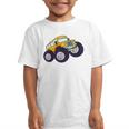 Monster Truck School Bus Yellow Back To School Kids Toddler Graphic Kid T-Shirt Monster Truck School Bus Yellow Back To School Kids Toddler Graphic Kid T-Shirt