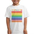 Numbers Learning Cute Numbers 0-100 Back To School Counting Graphic Kid T-Shirt
