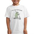 Off To Teach Fourth Grade Froggy Cute Frog Back To School Graphic Kid T-Shirt