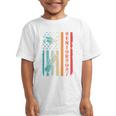 Senior 2027 Class Of 2027 Graduation USA Flag Back To School Performance Graphic Kid T-Shirt