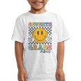 Seventh Grade Vibes Cute Smile Back To School 7th Grade Team Graphic Kid T-Shirt Seventh Grade Vibes Cute Smile Back To School 7th Grade Team Graphic Kid T-Shirt
